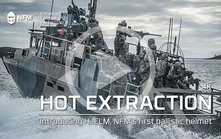 HOT EXTRACTION - Introducing HJELM, NFM’s first ballistic helmet