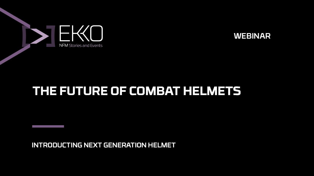 The future of combat helmets - webinar