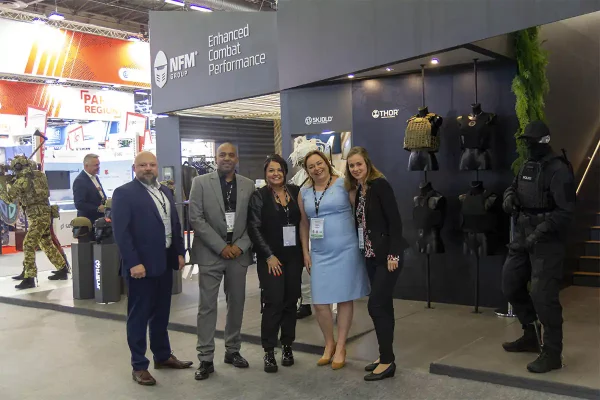 Eurosatory 2022 - NFM Team at the booth