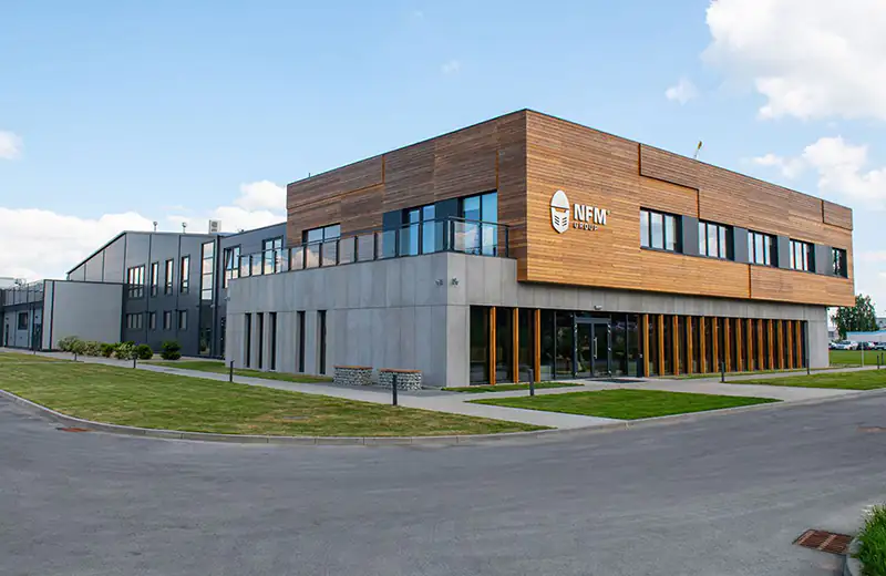 NFM Headquarter building in Lębork, Poland