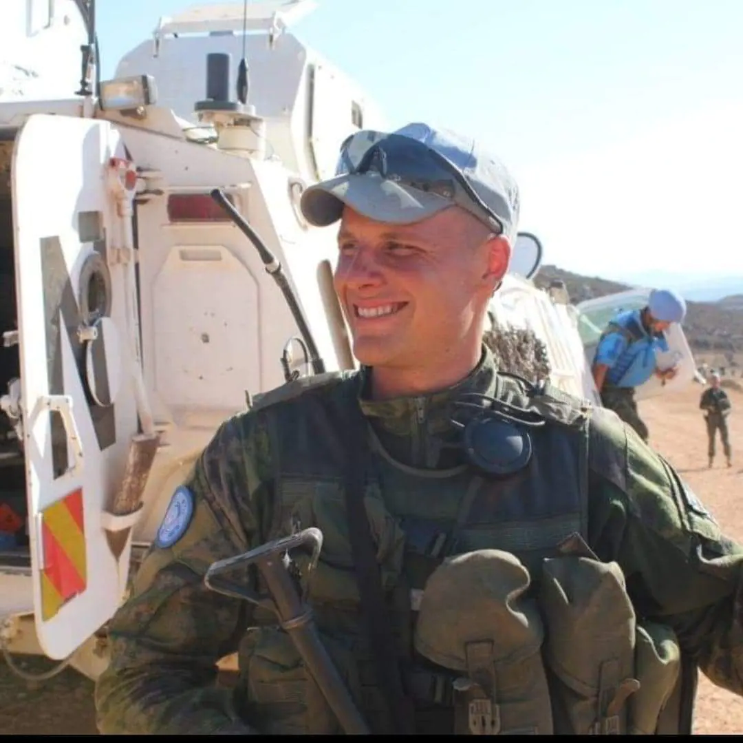 Janne Lempinen on deployment